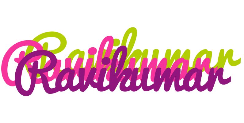 Ravikumar flowers logo