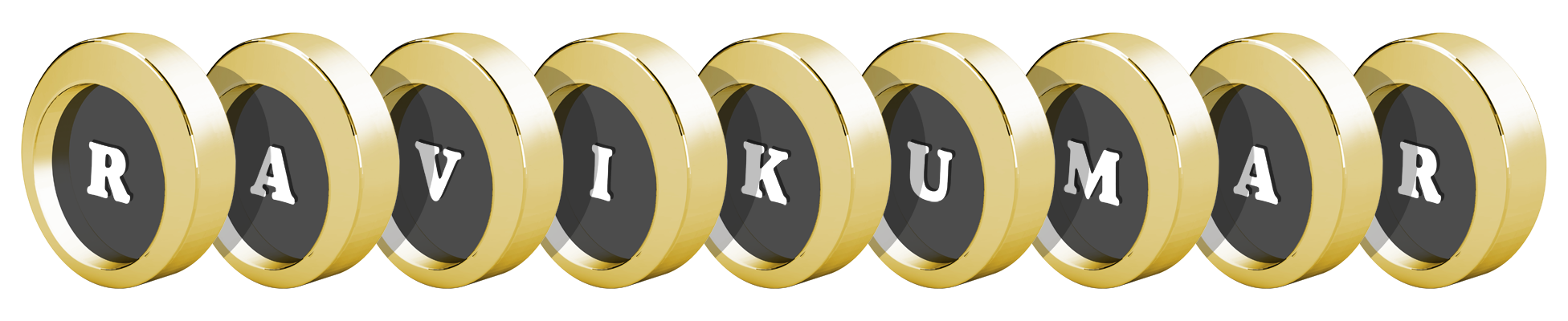 Ravikumar gold logo