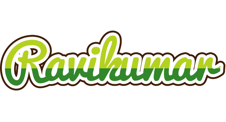 Ravikumar golfing logo