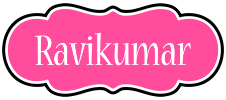 Ravikumar invitation logo