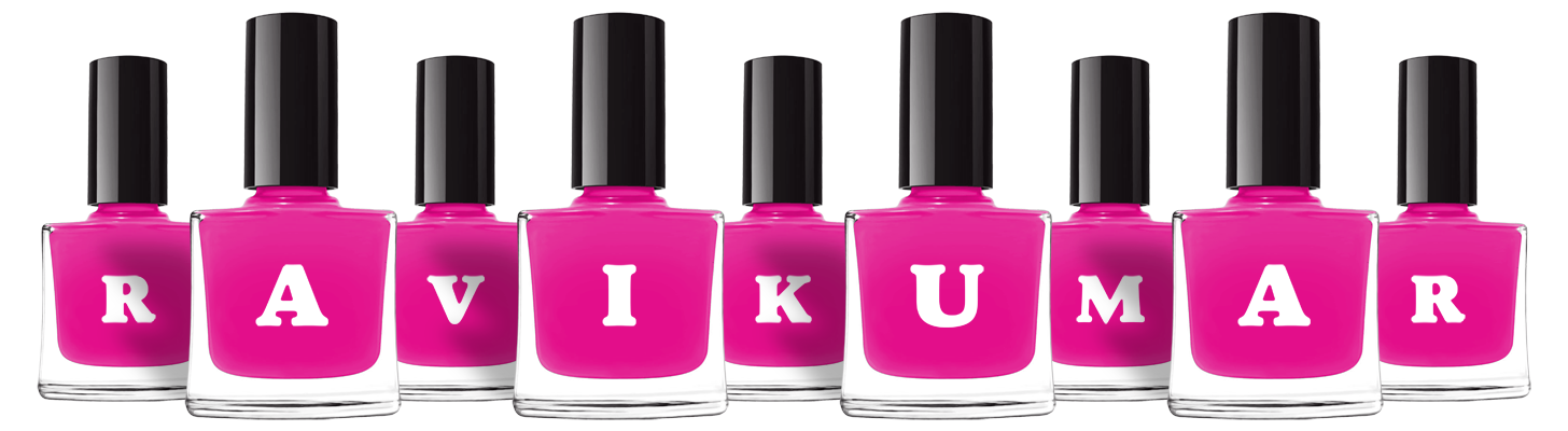 Ravikumar nails logo
