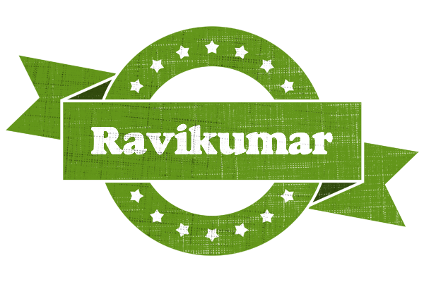 Ravikumar natural logo