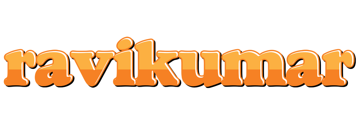 Ravikumar orange logo