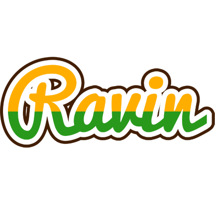 Ravin banana logo