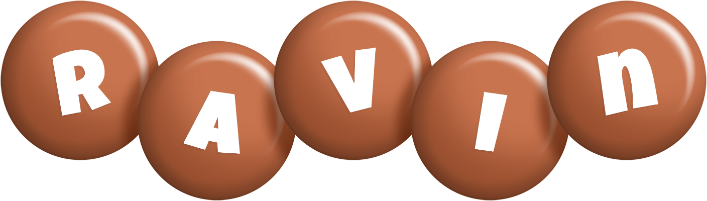 Ravin candy-brown logo