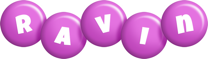 Ravin candy-purple logo