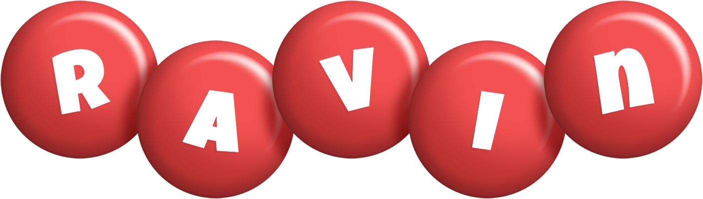 Ravin candy-red logo