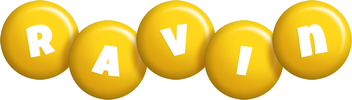Ravin candy-yellow logo