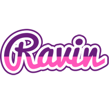 Ravin cheerful logo