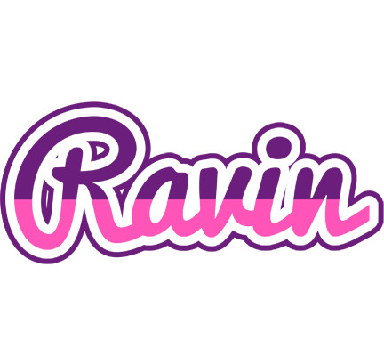 Ravin cheerful logo