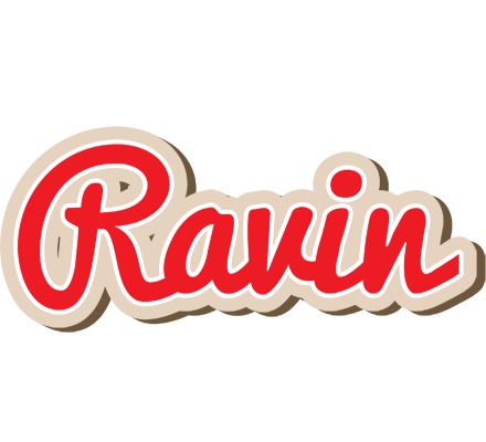 Ravin chocolate logo