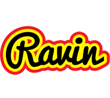 Ravin flaming logo