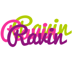 Ravin flowers logo