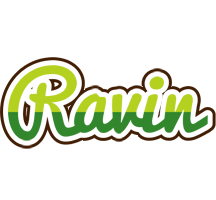 Ravin golfing logo