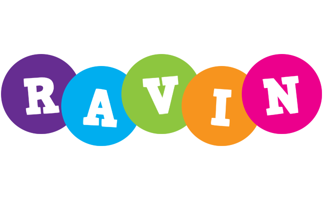 Ravin happy logo