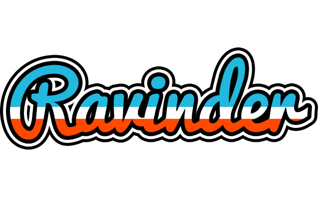 Ravinder america logo