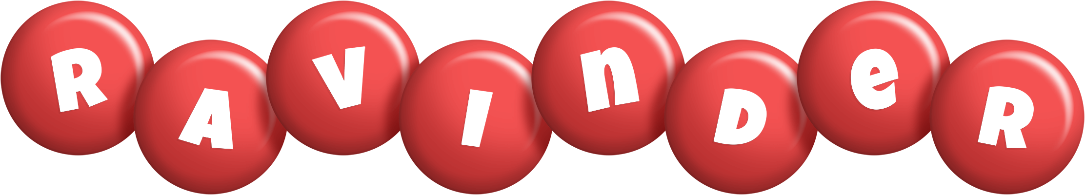 Ravinder candy-red logo