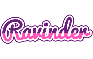 Ravinder cheerful logo