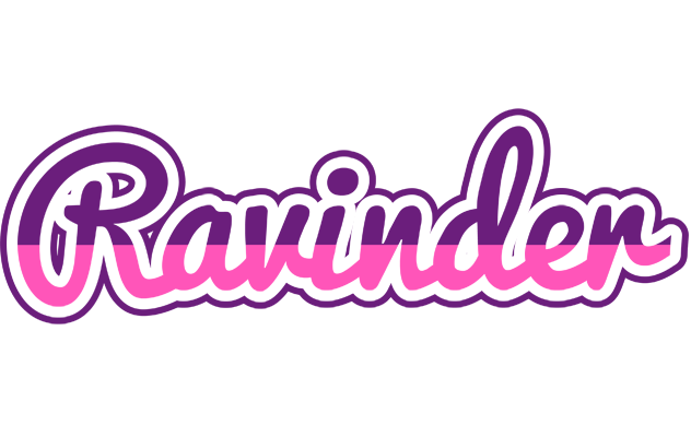 Ravinder cheerful logo