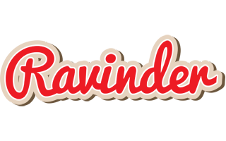 Ravinder chocolate logo