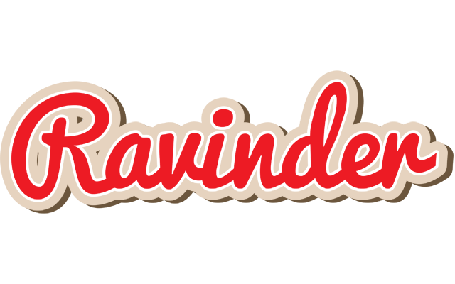 Ravinder chocolate logo
