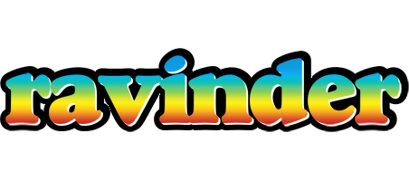 Ravinder color logo