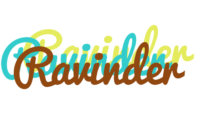 Ravinder cupcake logo