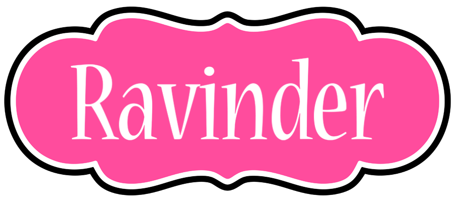Ravinder invitation logo