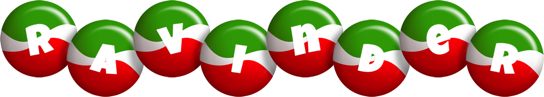 Ravinder italy logo