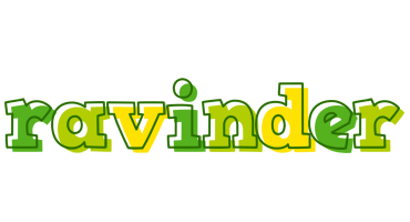 Ravinder juice logo