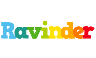 Ravinder rainbows logo