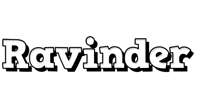 Ravinder snowing logo