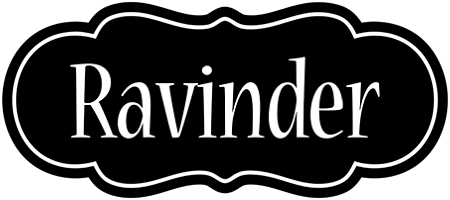 Ravinder welcome logo