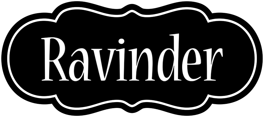 Ravinder welcome logo