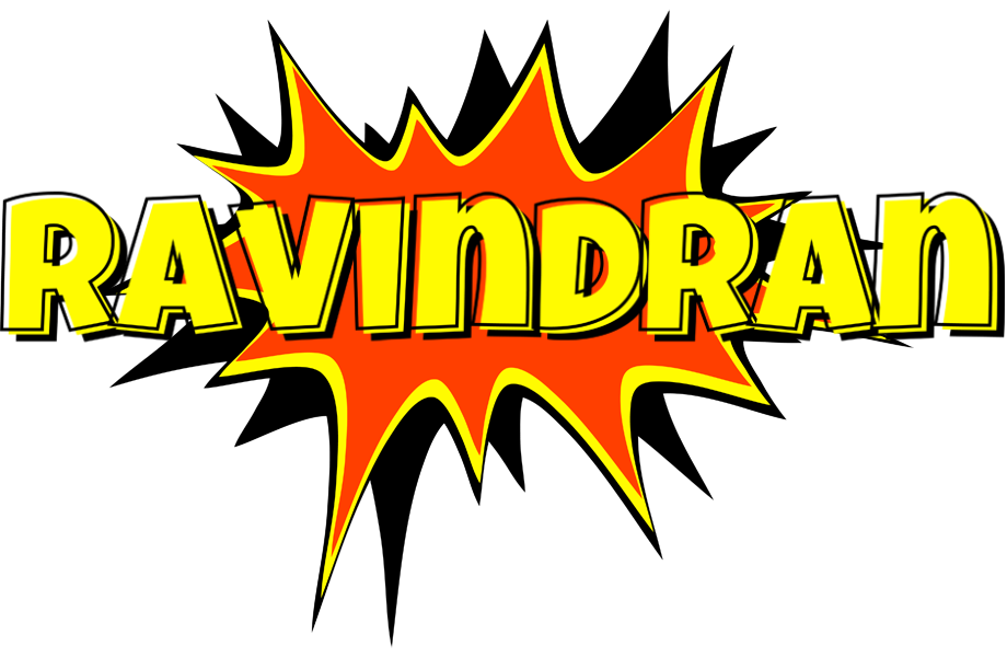 Ravindran bazinga logo