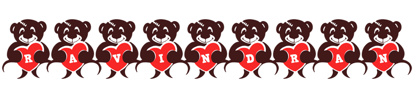 Ravindran bear logo