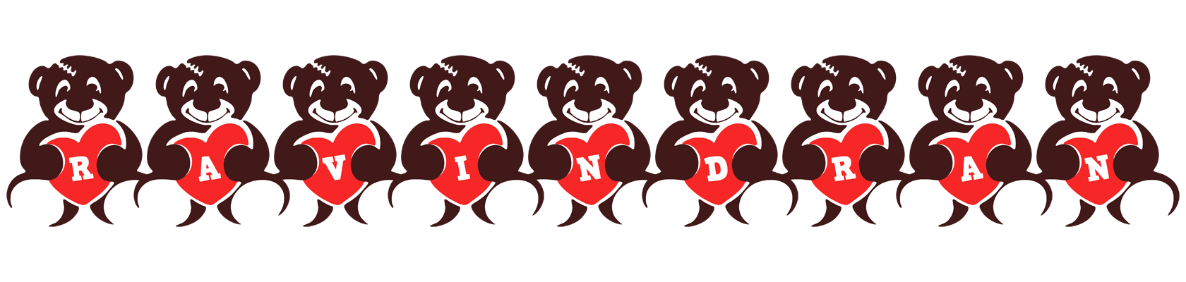 Ravindran bear logo