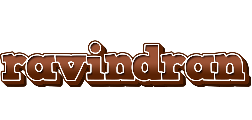 Ravindran brownie logo