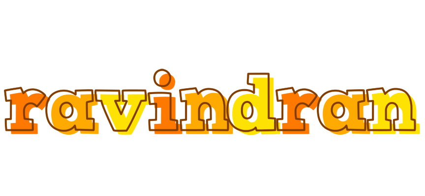 Ravindran desert logo