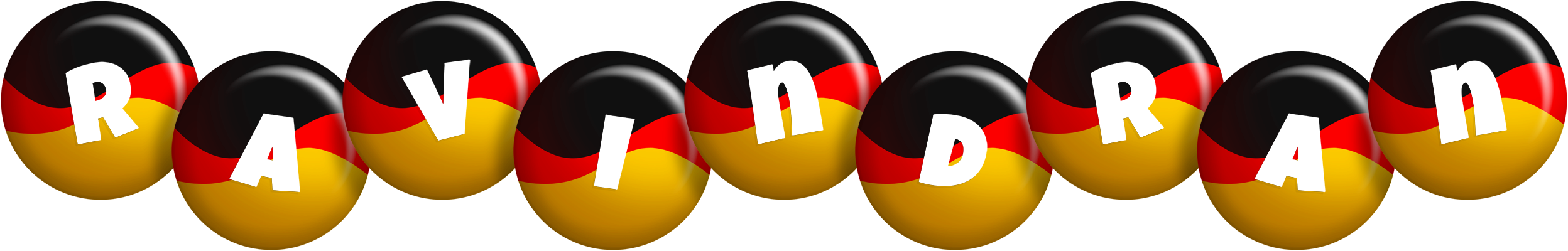 Ravindran german logo