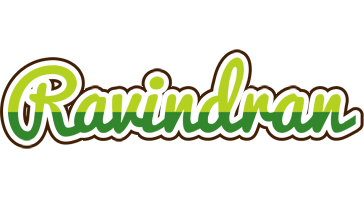 Ravindran golfing logo