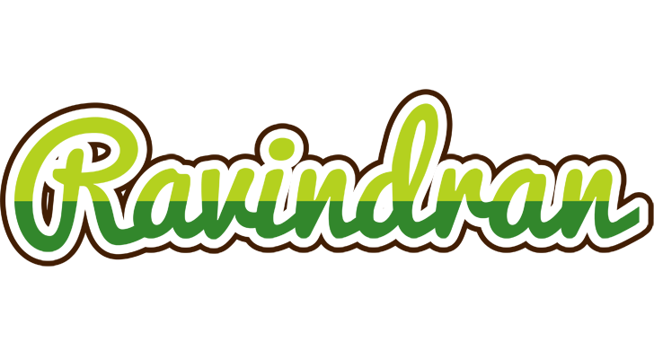 Ravindran golfing logo