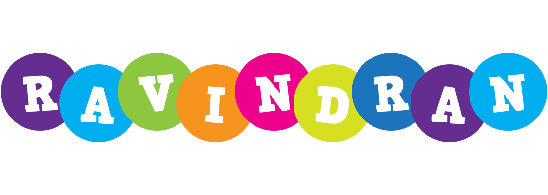 Ravindran happy logo