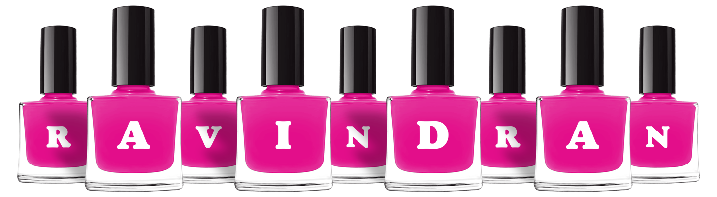 Ravindran nails logo