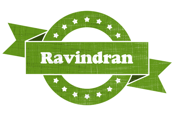 Ravindran natural logo