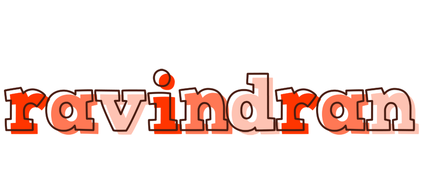 Ravindran paint logo
