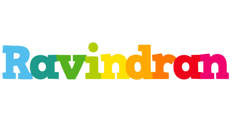 Ravindran rainbows logo
