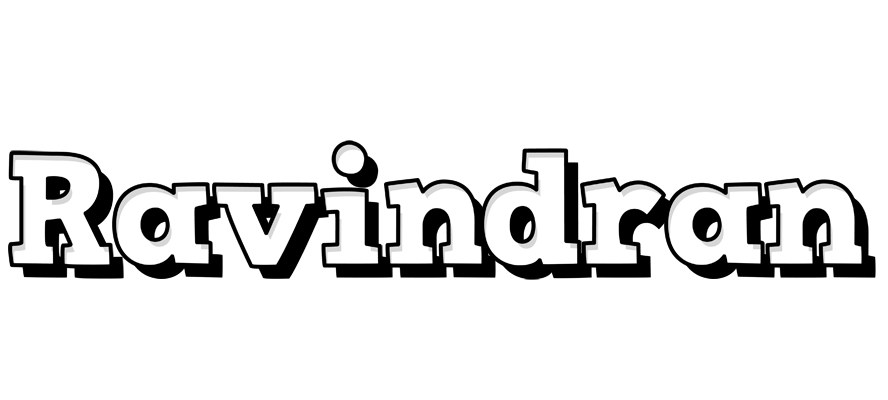 Ravindran snowing logo