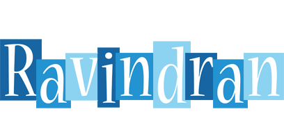 Ravindran winter logo