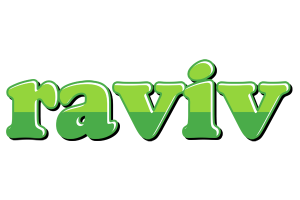 Raviv apple logo